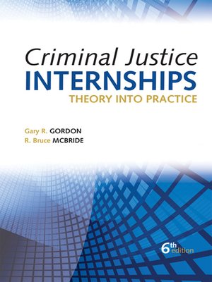 cover image of Criminal Justice Internships